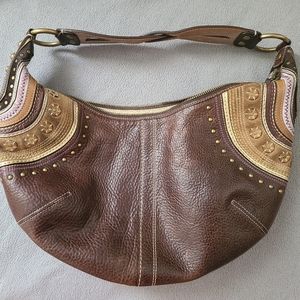 Coach Soho Hobo Bohemian Studded Leather